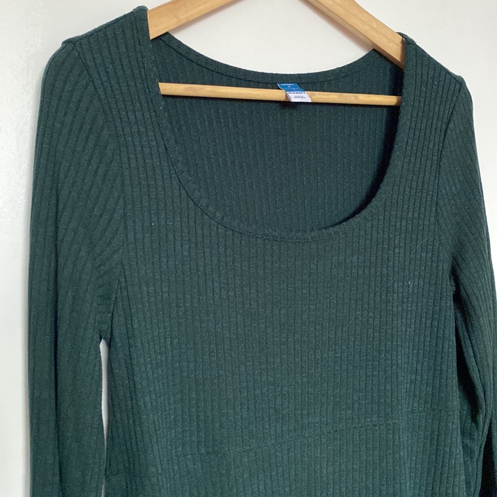 Old Navy Maternity Knit Dress (Dark Blue / Green)